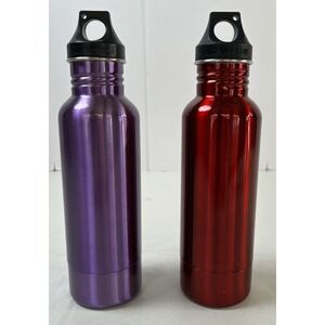 Two BottleKeeper 12 Ounce Stainless Steel Insulated Standard Beer Bottle Holders